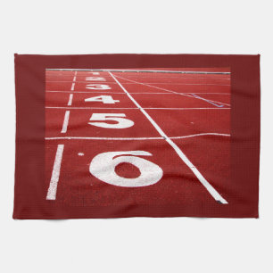 Running Track Kitchen Towel