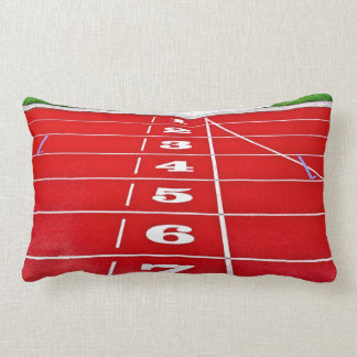 Running Track Pillow/Cushion Lumbar Pillow