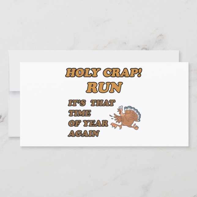 RUNNING TURKEY (Front)