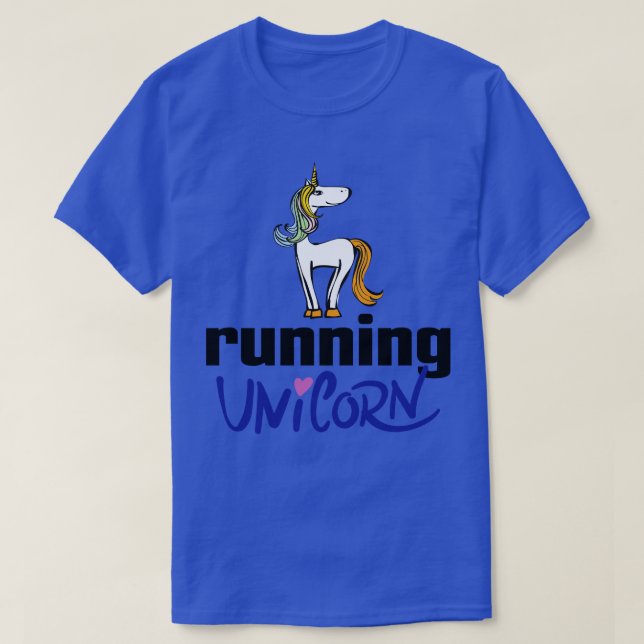 Running Unicorn 1 T-Shirt (Design Front)