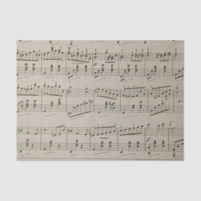 Running Waltz Tissue Paper (Front)