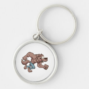 Running Werewolf Keychain