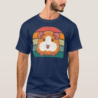 running wheel guinea pig mom dad playpen cage guin T-Shirt