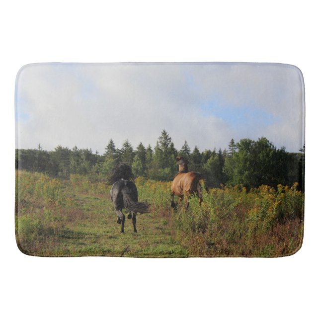 Running Wild Bath Mat (Front)