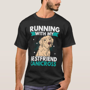 Running With My Bestfriend Canicross  Dog Runner T-Shirt