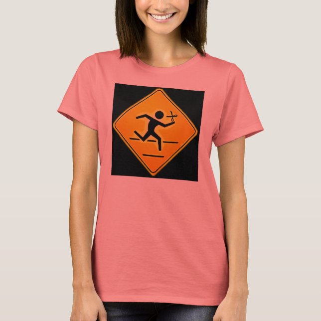 Running with Scissors T-Shirt (Front)