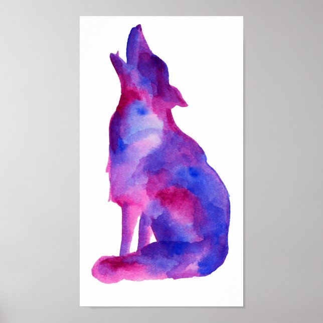 Running with the wolves poster (Front)