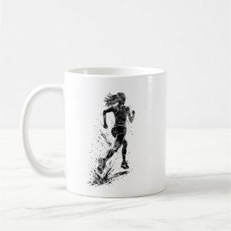 Running Woman Coffee Mug