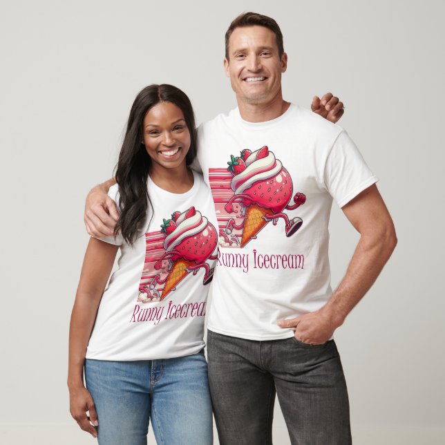 Runny Ice-cream T-shirt (Unisex)
