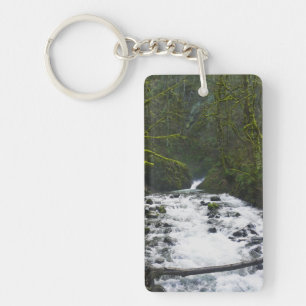 Runoff from Bridal Veil Falls, Oregon Keychain