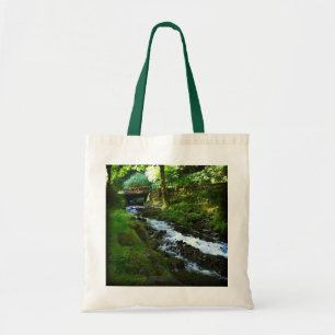 Runoff from Wahkeena Falls, Oregon Tote Bag