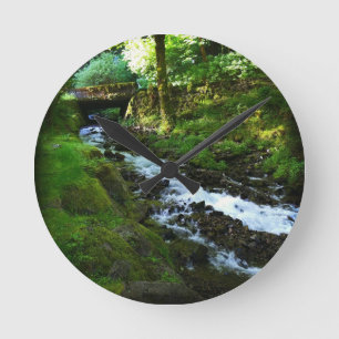 Runoff from Wahkeena Falls Round Clock