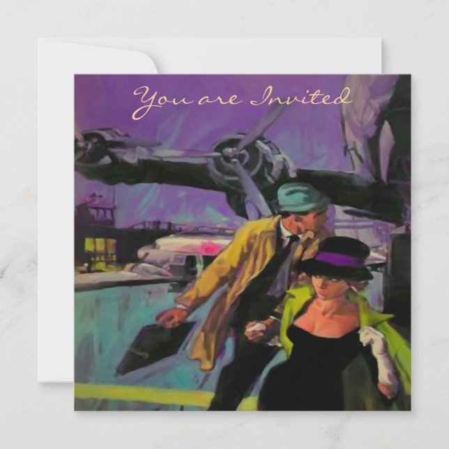 Runway ~ Invitations (Front)