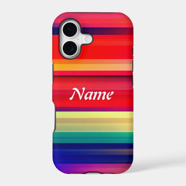 Runway Rainbow Personalize Name or Initials (Back)