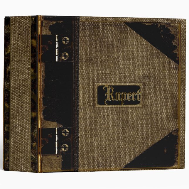 Rupert Customizable Binder (Front/Spine)