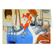 Rupert et scintillements à l'hôpital - carte