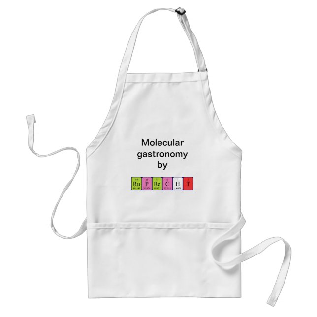 Ruprecht periodic table name apron (Front)