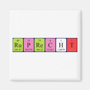 Ruprecht periodic table name magnet