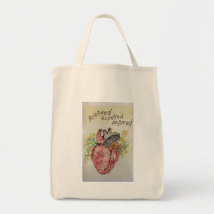 Ruptured Repaired Restore Tote Bag