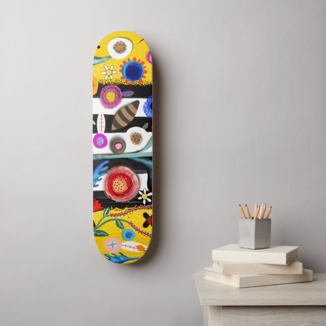 Rupydetequila édition limitée 2022 skateboard (Art mural)