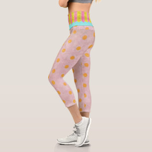RUPYDETEQUILA scalloped CAPRI LEGGINGS