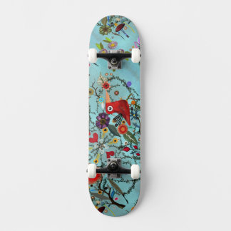 Rupydetequila text Rupydetequila words turquoise Skateboard