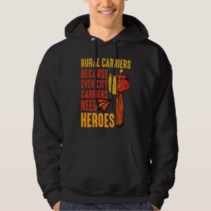 Rural Carriers Mail Delivery Mailman Postman Posta Hoodie