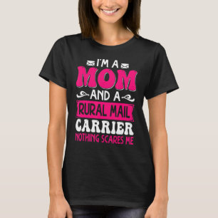 Rural Carriers Mom Mail Postal Worker Postman Moth T-Shirt