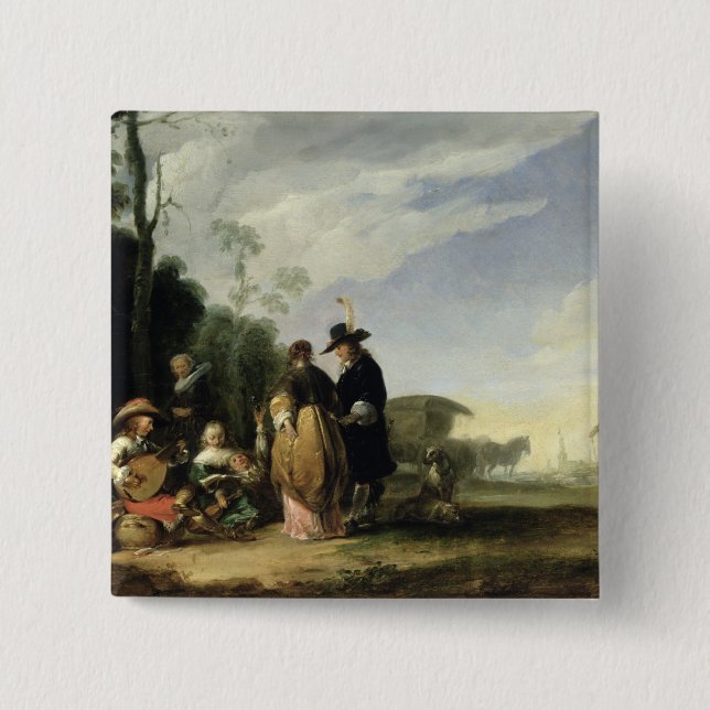 Rural Celebration 2 Inch Square Button (Front)