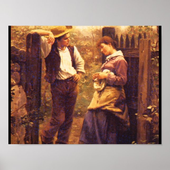 Rural Courtship', Daniel_Art of America Poster (Front)