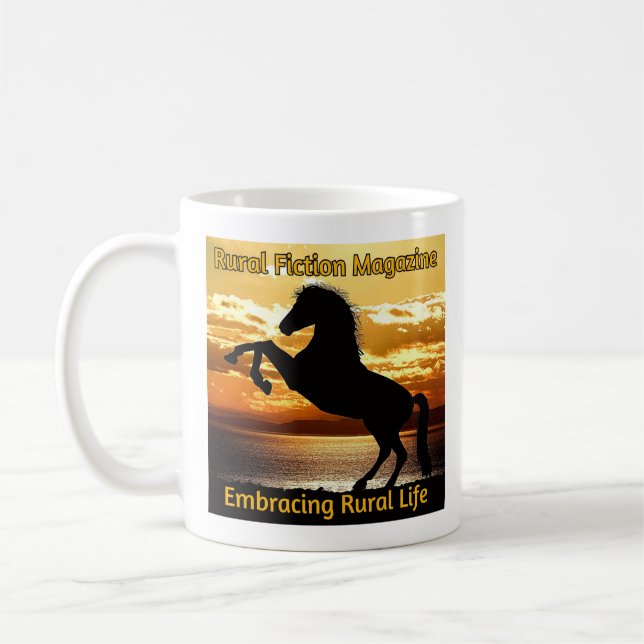 Rural Fiction Magazine Logo 02172025 Coffee Mug (Left)