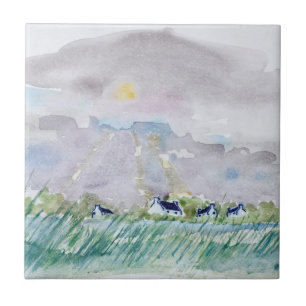 Rural Finistere Concarneau, Brittany Tile