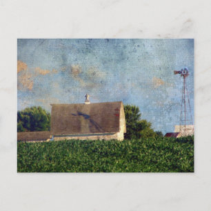 Rural Iowa Barn 4 Postcard