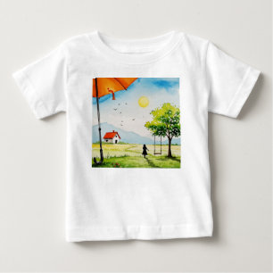 Rural landscape baby T-Shirt