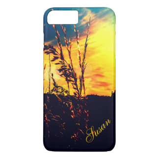 Rural Landscape Sunset iPhone 7 Plus *Personalize* Case-Mate iPhone Case