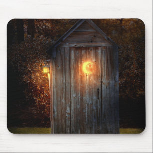 Rural - Outhouse - Do the necessary Mouse Pad