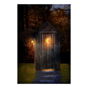 Rural - Outhouse - Do the necessary Poster