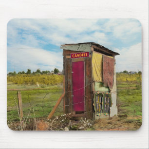 Rural - Outhouse - Free candies 1939 Mouse Pad
