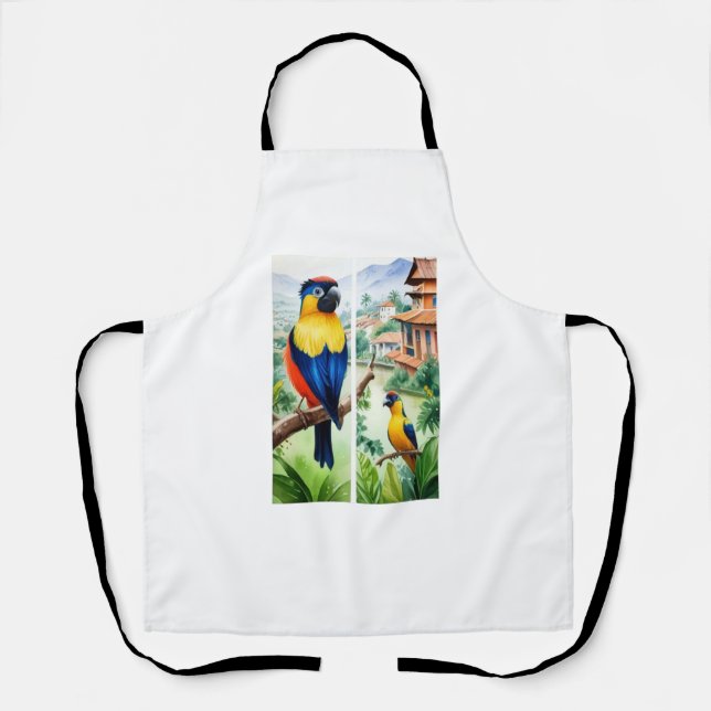 rural parrots apron (Front)