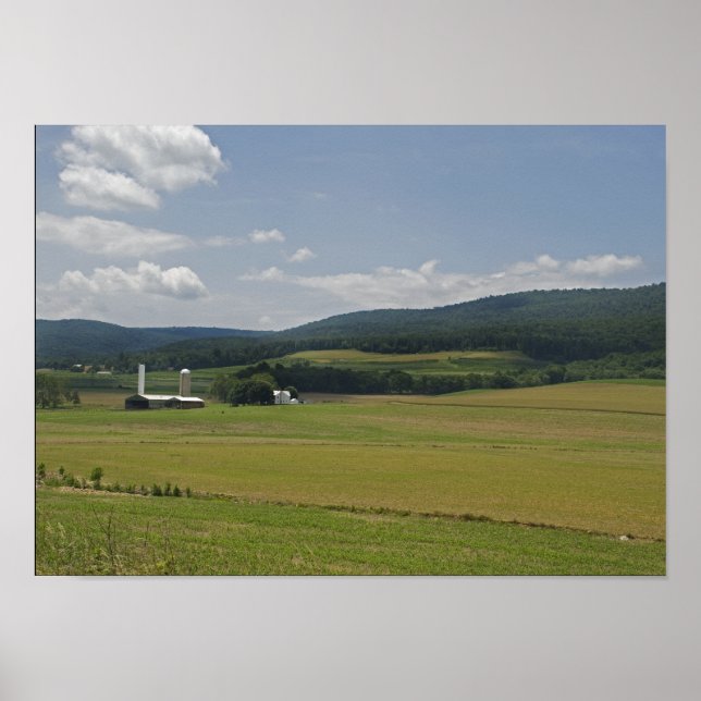 Rural Pennsylvania Farm Poster (Front)