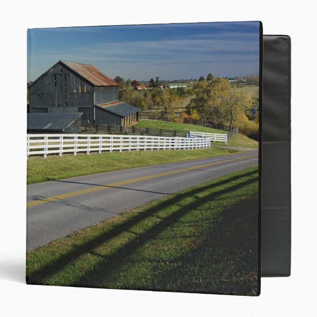 Rural road through Bluegrass region of 2 Binder (Front/Inside)