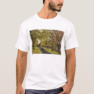 Rural road through Bluegrass region of Kentucky 2 T-Shirt