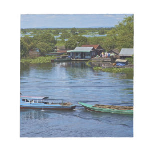 Rural scene, Tonle Sap Lake, Siem Reap, Angkor, Notepad