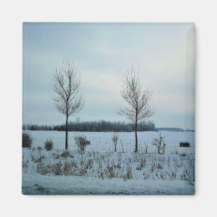 Rural View in Quebec, Canada Magnet