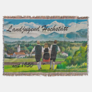 rural youth throw blanket