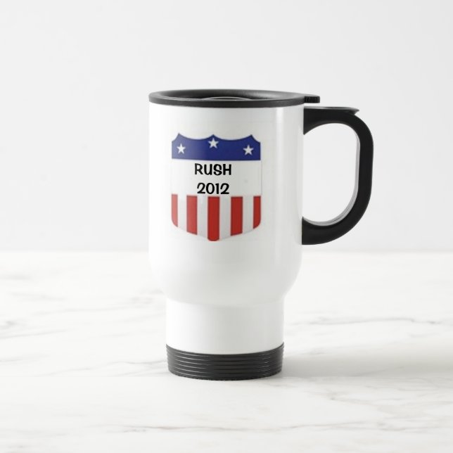 Rush 2012 travel mug (Right)