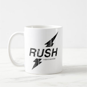Rush Black Coffee Mug