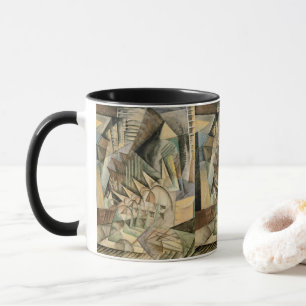 Rush Hour, New York by Max Weber, Vintage Cubism Mug