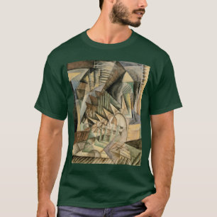 Rush Hour, New York by Max Weber, Vintage Cubism T-Shirt