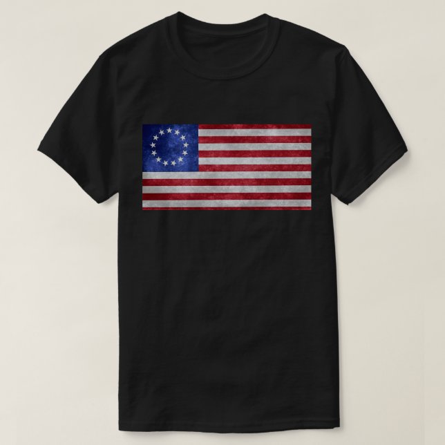 Rush Limbaugh Betsy Ross T-Shirt (Design Front)